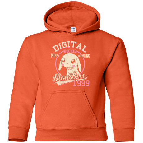 Sweatshirts Orange / YS Puppy Howling Youth Hoodie