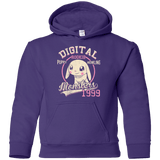 Sweatshirts Purple / YS Puppy Howling Youth Hoodie