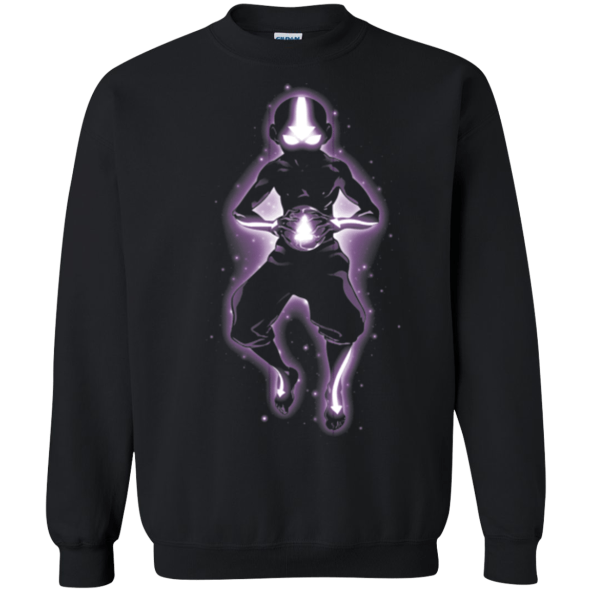 Sweatshirts Black / Small Pure Cosmic Energy Crewneck Sweatshirt