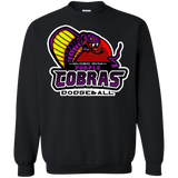 Sweatshirts Black / Small Purple Cobras Crewneck Sweatshirt