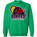 Sweatshirts Irish Green / Small Purple Cobras Crewneck Sweatshirt