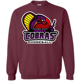 Sweatshirts Maroon / Small Purple Cobras Crewneck Sweatshirt