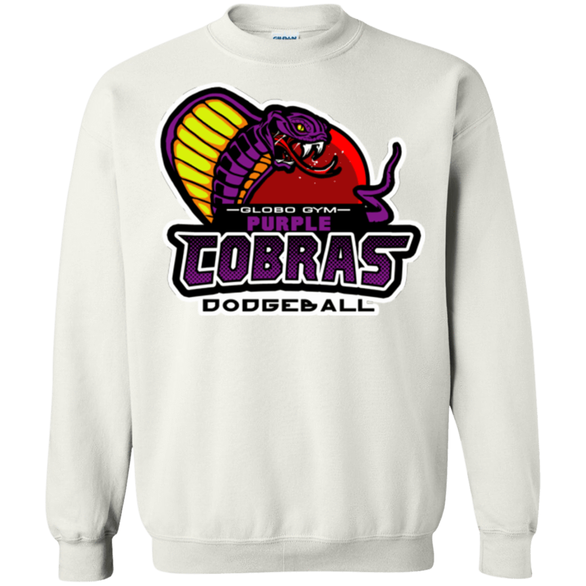 Sweatshirts White / Small Purple Cobras Crewneck Sweatshirt