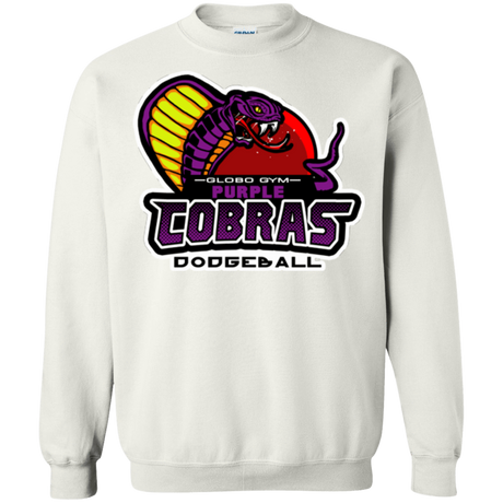 Sweatshirts White / Small Purple Cobras Crewneck Sweatshirt