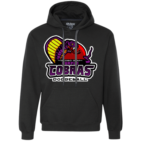 Sweatshirts Black / Small Purple Cobras Premium Fleece Hoodie