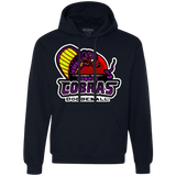 Sweatshirts Navy / Small Purple Cobras Premium Fleece Hoodie