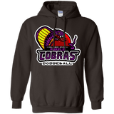 Sweatshirts Dark Chocolate / Small Purple Cobras Pullover Hoodie