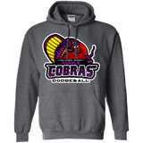 Sweatshirts Dark Heather / Small Purple Cobras Pullover Hoodie
