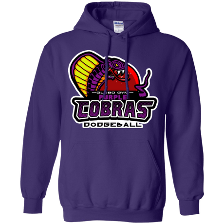 Sweatshirts Purple / Small Purple Cobras Pullover Hoodie