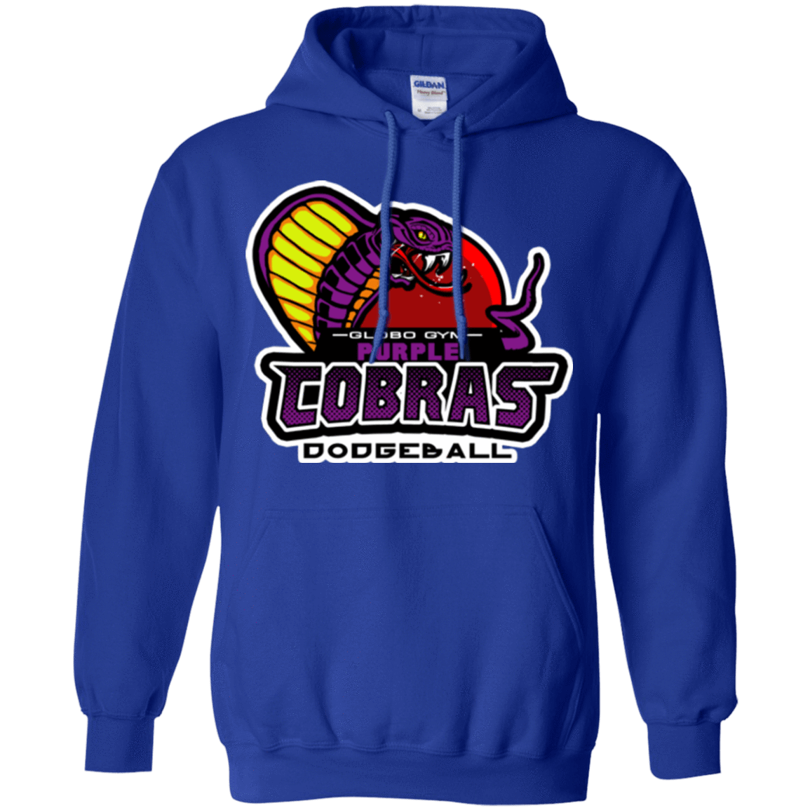 Sweatshirts Royal / Small Purple Cobras Pullover Hoodie