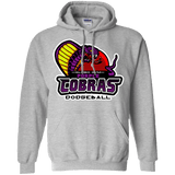 Sweatshirts Sport Grey / Small Purple Cobras Pullover Hoodie