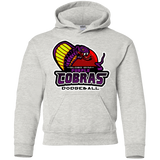 Sweatshirts Ash / YS Purple Cobras Youth Hoodie