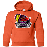 Sweatshirts Orange / YS Purple Cobras Youth Hoodie