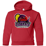 Sweatshirts Red / YS Purple Cobras Youth Hoodie