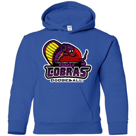 Sweatshirts Royal / YS Purple Cobras Youth Hoodie