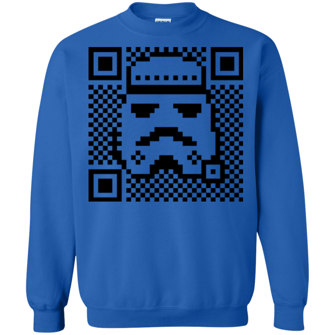 Sweatshirts Royal / Small QR trooper Crewneck Sweatshirt