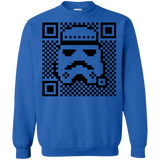 Sweatshirts Royal / Small QR trooper Crewneck Sweatshirt