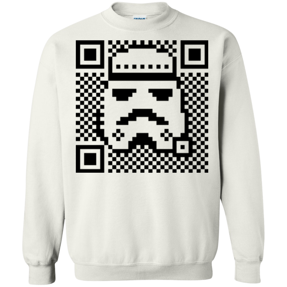 Sweatshirts White / Small QR trooper Crewneck Sweatshirt