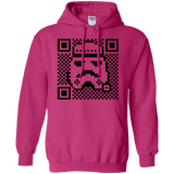 Sweatshirts Heliconia / Small QR trooper Pullover Hoodie