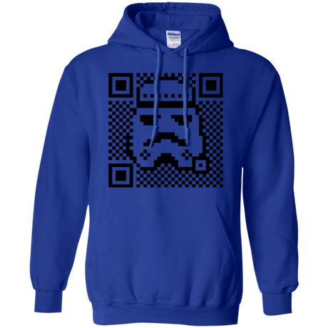 Sweatshirts Royal / Small QR trooper Pullover Hoodie