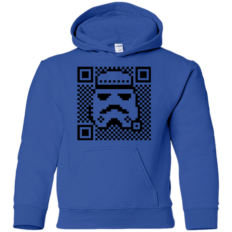Sweatshirts Royal / YS QR trooper Youth Hoodie