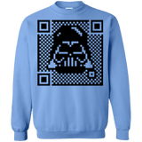 Sweatshirts Carolina Blue / Small QR vader Crewneck Sweatshirt
