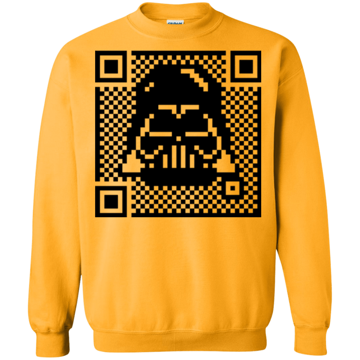 Sweatshirts Gold / Small QR vader Crewneck Sweatshirt
