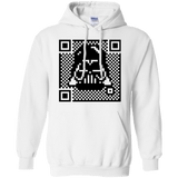 Sweatshirts White / Small QR vader Pullover Hoodie