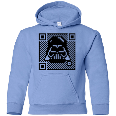 Sweatshirts Carolina Blue / YS QR vader Youth Hoodie