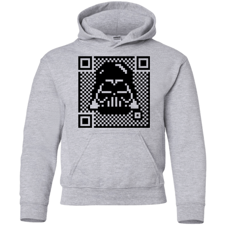 Sweatshirts Sport Grey / YS QR vader Youth Hoodie