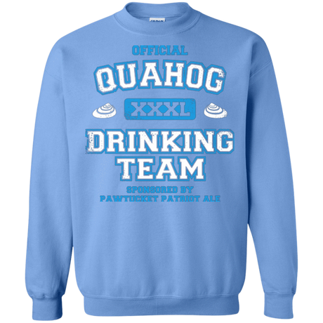 Sweatshirts Carolina Blue / Small Quahog Drinking Team Crewneck Sweatshirt