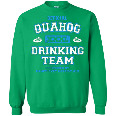 Sweatshirts Irish Green / Small Quahog Drinking Team Crewneck Sweatshirt