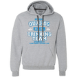 Sweatshirts Sport Grey / Small Quahog Drinking Team Premium Fleece Hoodie