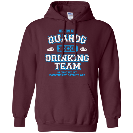 Sweatshirts Maroon / Small Quahog Drinking Team Pullover Hoodie