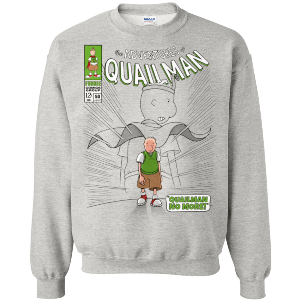 Sweatshirts Ash / Small Quailman No More Crewneck Sweatshirt