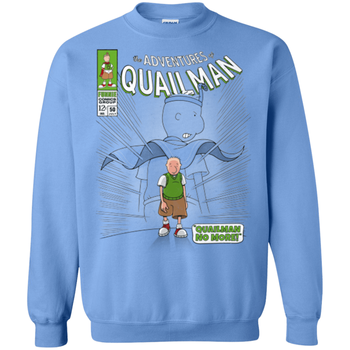 Sweatshirts Carolina Blue / Small Quailman No More Crewneck Sweatshirt