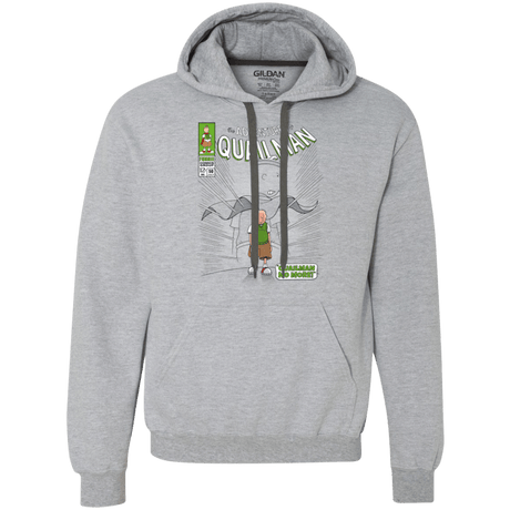 Sweatshirts Sport Grey / Small Quailman No More Premium Fleece Hoodie
