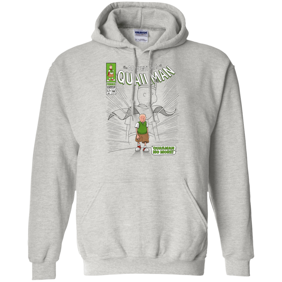 Sweatshirts Ash / Small Quailman No More Pullover Hoodie