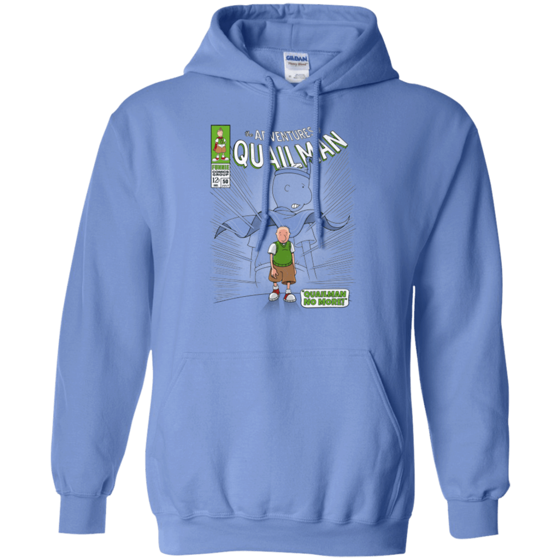 Sweatshirts Carolina Blue / Small Quailman No More Pullover Hoodie