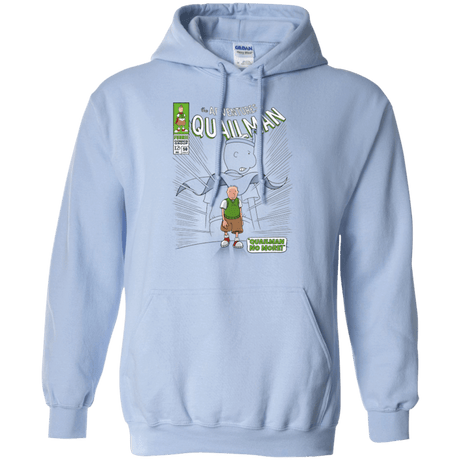 Sweatshirts Light Blue / Small Quailman No More Pullover Hoodie