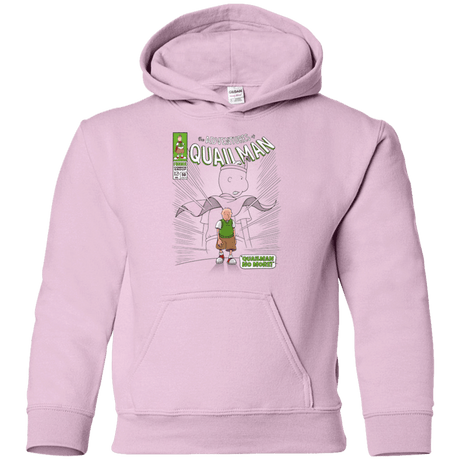 Sweatshirts Light Pink / YS Quailman No More Youth Hoodie
