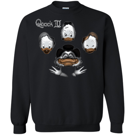Sweatshirts Black / Small Quaxk IV Crewneck Sweatshirt