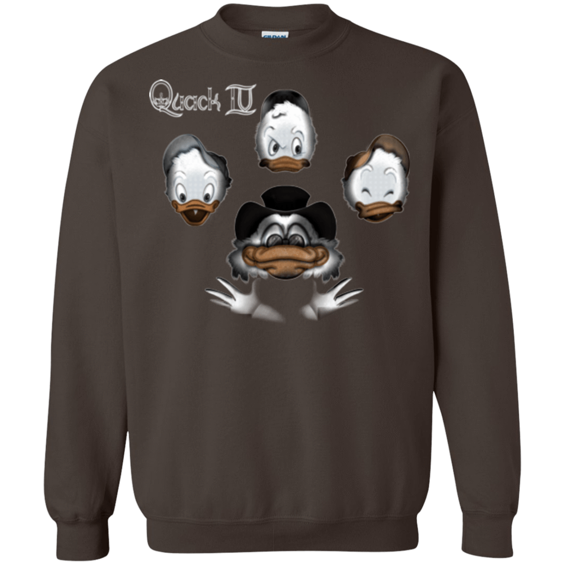 Sweatshirts Dark Chocolate / Small Quaxk IV Crewneck Sweatshirt