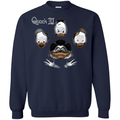 Sweatshirts Navy / Small Quaxk IV Crewneck Sweatshirt