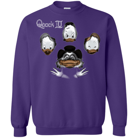 Sweatshirts Purple / Small Quaxk IV Crewneck Sweatshirt