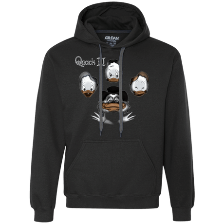 Sweatshirts Black / Small Quaxk IV Premium Fleece Hoodie