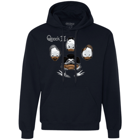 Sweatshirts Navy / Small Quaxk IV Premium Fleece Hoodie