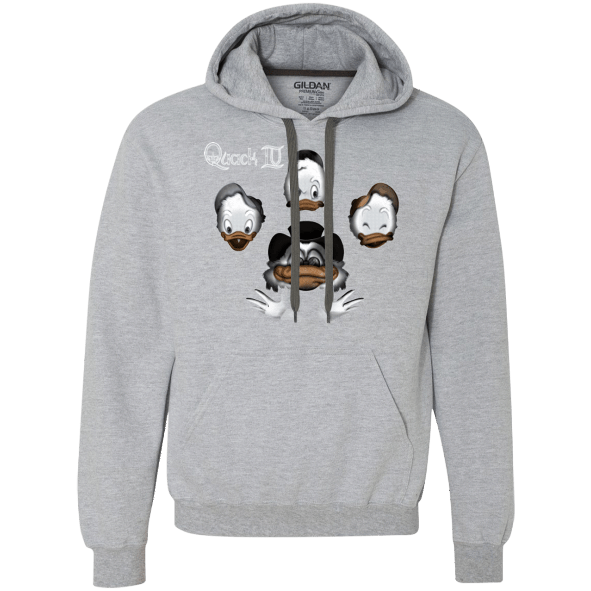Sweatshirts Sport Grey / Small Quaxk IV Premium Fleece Hoodie