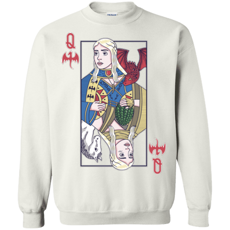 Sweatshirts White / Small Queen of Dragons Crewneck Sweatshirt
