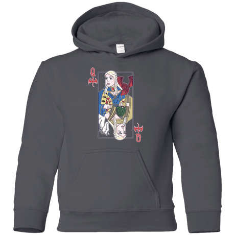 Sweatshirts Charcoal / YS Queen of Dragons Youth Hoodie
